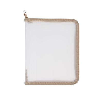 Rollbahn Pocket Memo Round Case L (Greige)