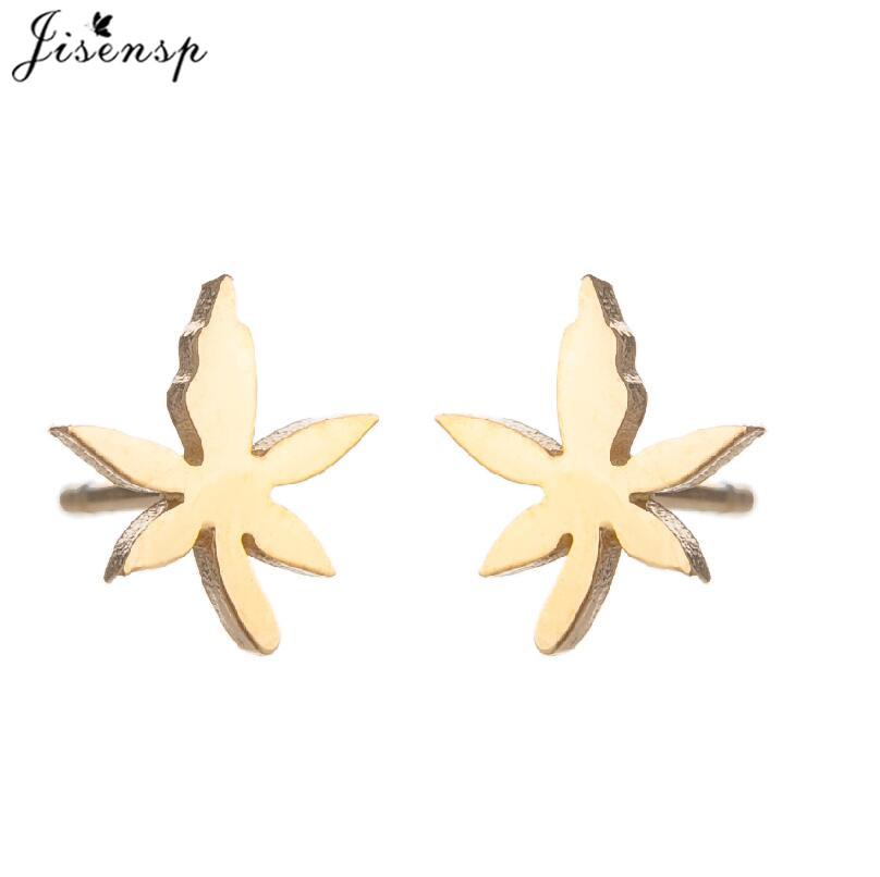Casual Stainless Steel Tree of Life Earring for Women Lotus Grass Ear Jewelry Girls Delicate Flower Earrings Gifts Accessories