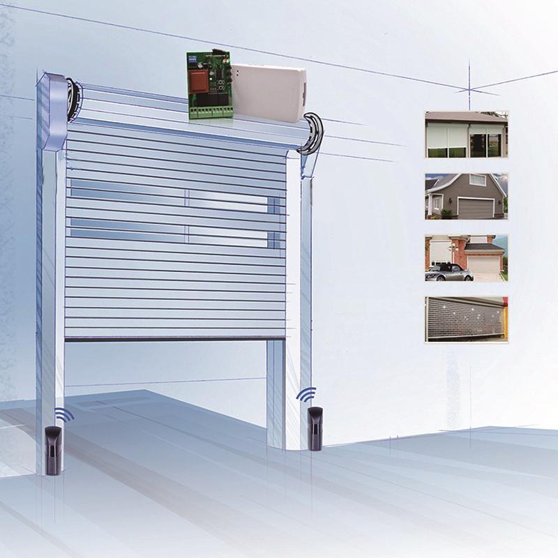 Garage Door Photocell Infrared Sensor Detector Safety Beam Photocell For Gate Automatic Gate Barrier Infrared Beam Sensor