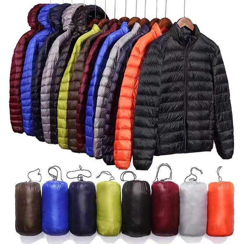 

Men’s Plus Size Lightweight Hooded Short Puffer Jacket S