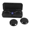 Motorcycle Bluetooth Headset with Charging Case Remote Control 50 Hours Battery Life Wireless Helmet Speaker for