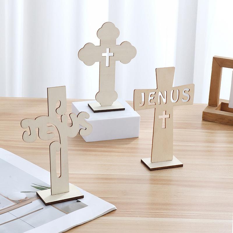 

Дерев яні Хрести Для Центральних Композицій 6 Шт. Дерев яні Хрести Рукоділля З Порожнистим Дизайном Сільські Декоративні Настільні Прикраси Для Церкви United States
