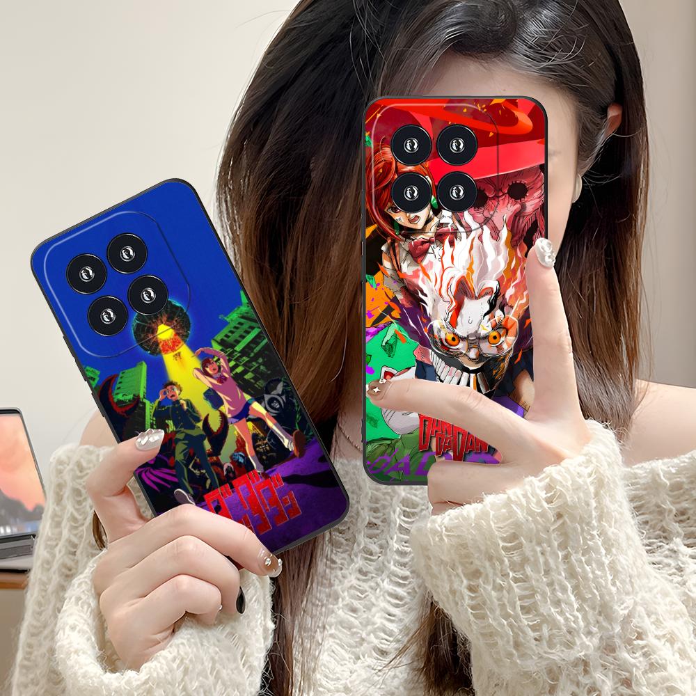 Anime Dandadan Mobile Phone Case for Xiaomi 15 14 13 12 Mi 11 T Ultra Lite Pro S X 5G Colour Printing Pretty Luxury Cellphones