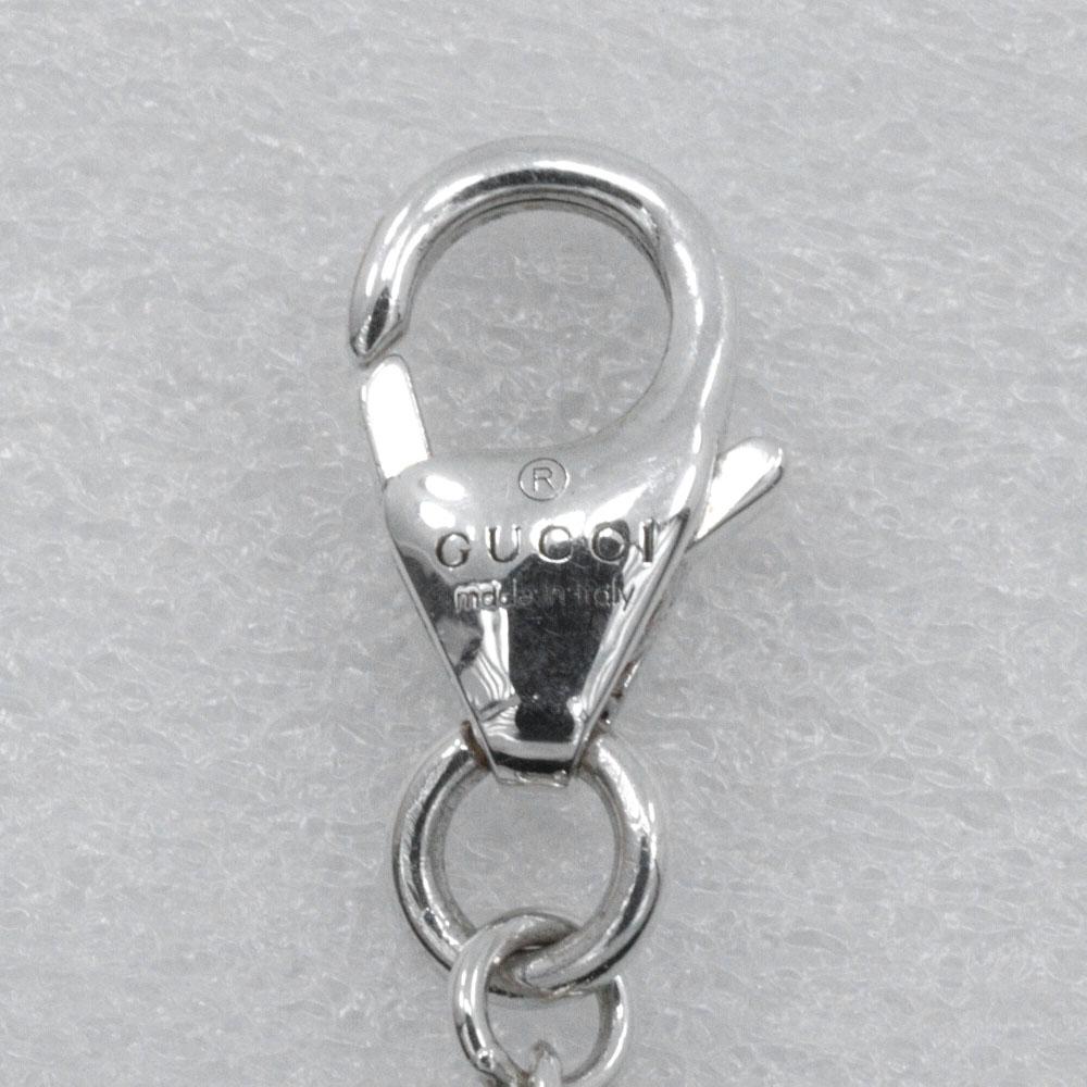 GUCCI Double G Bracelet Silver925/Mother of pearl 6.3g Women Used