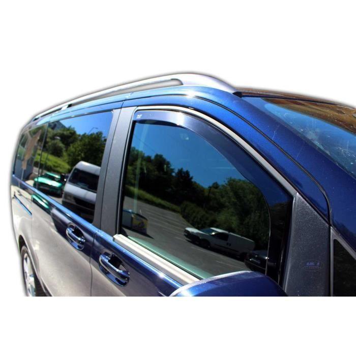 J&amp;J AUTOMOTIVE | Heko Deflecteurs d'air Déflecteurs de Vent Pour Mercedes Vito W447 depuis 2014