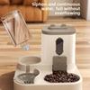 2in 1 Cat Food Dispenser Water and Food Integrated Fully Automatic Cat Food Feeding and Water Dispenser Cute Water Dispenser