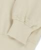 W Tag Crop Hoodie - Ivory