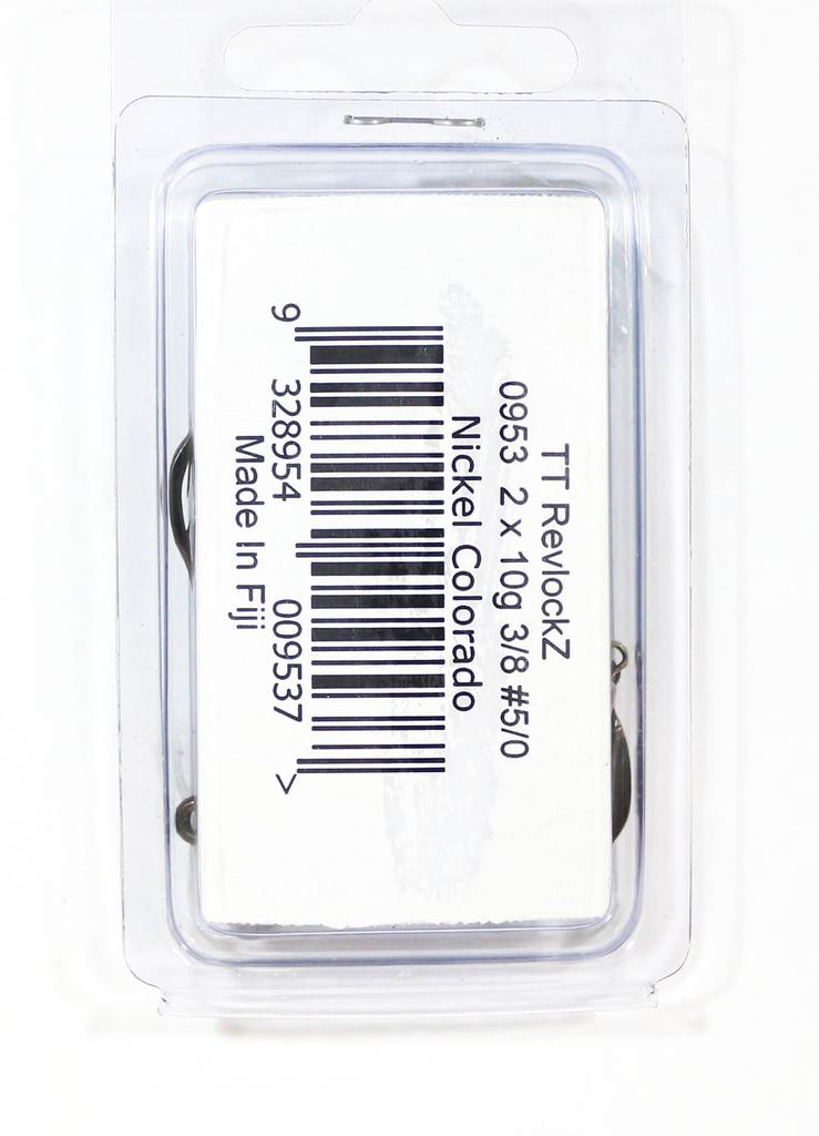 Tackle Tactics TT Revlockz Bladed Jig Head 3/8 oz 5/0 2/bal (9537)