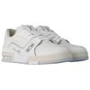 Louis Vuitton Trainer White Grey Signature 1A9UP5