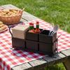 Sturdy Iron Storage Box For Cutlery Pens And Small Items Home Or Offices