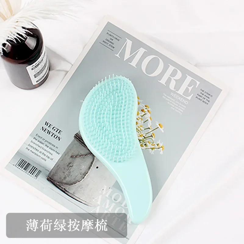 Detangling Comb Anti-static Massage Hair Brush Tangle Detangle Air Cushion Hair Brush Comb Salon Barber Hair Styling Tools