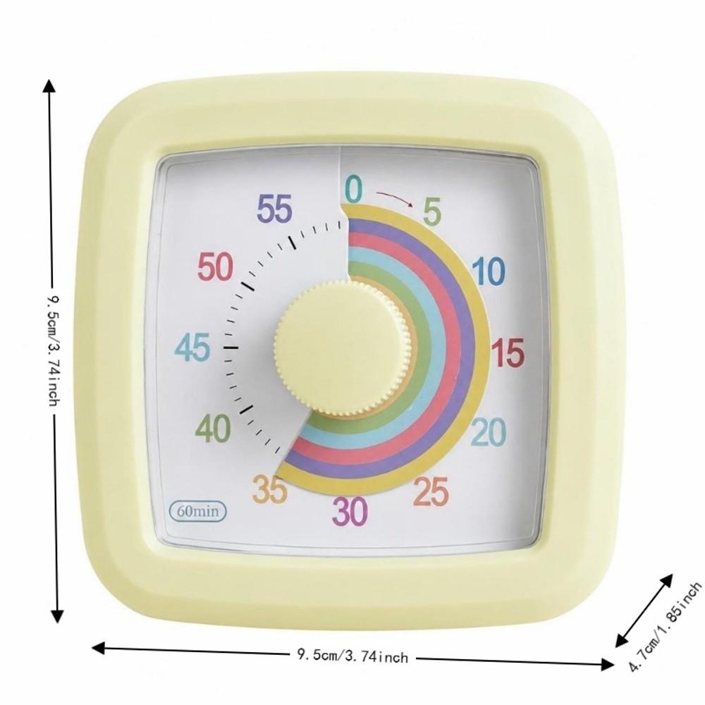 Macroon Color Visual Timer Clock Visual Display Focus Aid Clock  Primary School Students