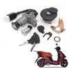 Ignition Switch Assembly 4‑Wire for Gas Scooter 50cc 150cc 139QMB GY6 Chinese Moped Novelty