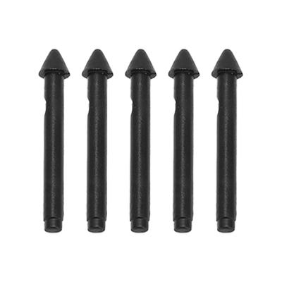 5Pcs Pro Tablet Stylus Pen Tips Black 2H Sensitive Accurate Fine Glossy Tip Tablet Replacement Tips for Surface Pro 7 6 5 4 Book