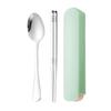 304 Stainless Steel Cutlery Set: Custom Logo Chopsticks, Spoon & Fork for Events