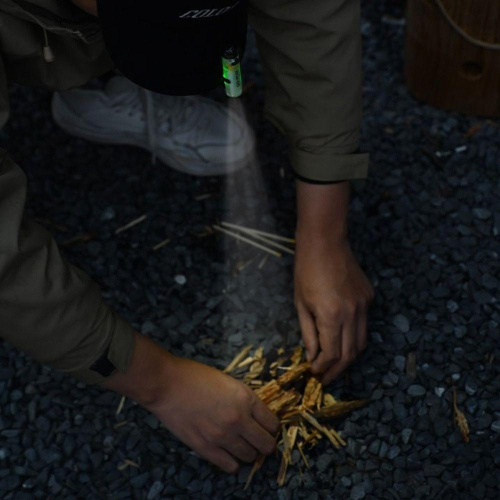 Strong Light Pocket Mini Flashlight Magnetic Hook Cap Clip Key Clip Light Rechargeable Long Endurance LED Flashlight Outdoor