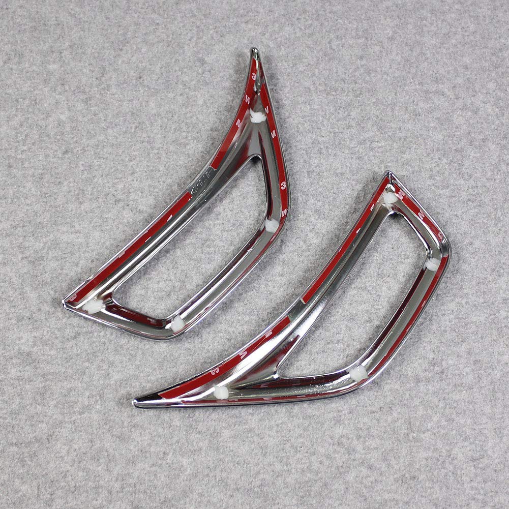 RUIQ Chrome Fender Garnish for the New Jeep Wrangler Side Dummy Air Euro Outside Side Door Specially Designed for the Jeep Wrangler JL JL, Duct, Duct,