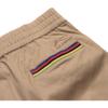 Li Ning Sports Fashion Series Logo Letter Mid Waist Straight Casual Long Pants Men Bottoms Apricot AKXQ155-4