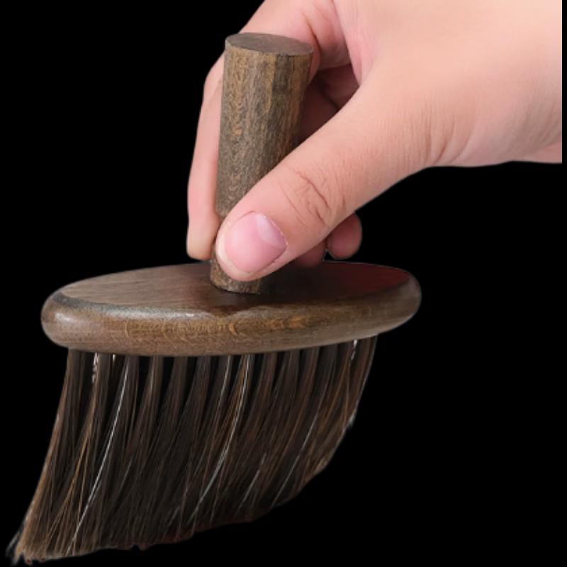 Solid Wood Coffee Cleaning Brush