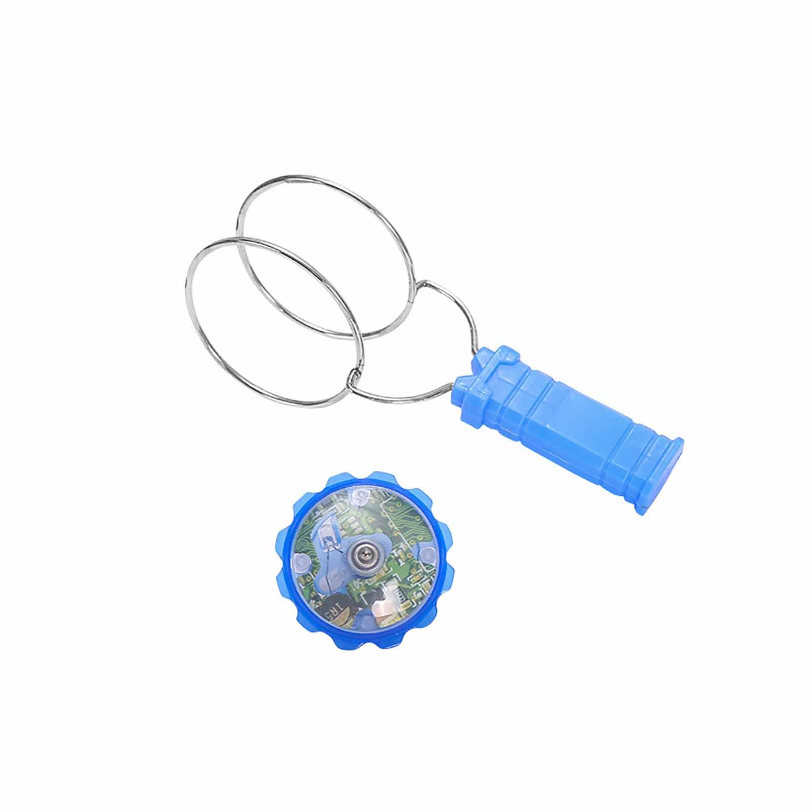 

Flying Disc Creative Colorful Luminous Hand Rotating Magnetic Luminous Toys For Children One Size