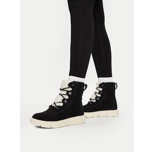 Sorel Explorer III Joan Ankle Boots 2077981010, Black