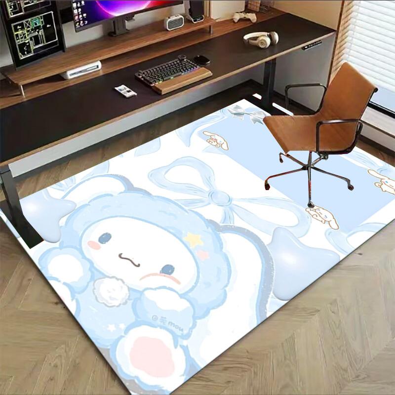 1pc Clouds Bunny Carpet Office Rug Outdoor Mat Home Decor Area Carpet Festival Gift