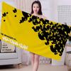 WU-T--TANG CLAN Band Anime Beach Swimming Towel Soft Absorbent Washcloth Children's Gifts for Kids Travel Camping Gym