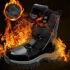 Schneestiefel Plüsch Plateau Winter Damenschuhe Hochwertige rutschfeste, verschleißfeste wasserdichte Hochzylinder-Winterschuhe für Damen