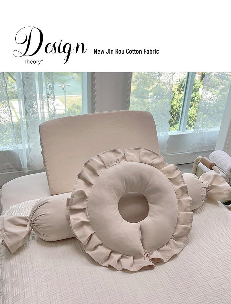 Juego de Ropa de Cama de Belleza de Lujo de Cuatro Piezas para Cubierta de Cama, Cuidado de la Piel y Masaje
