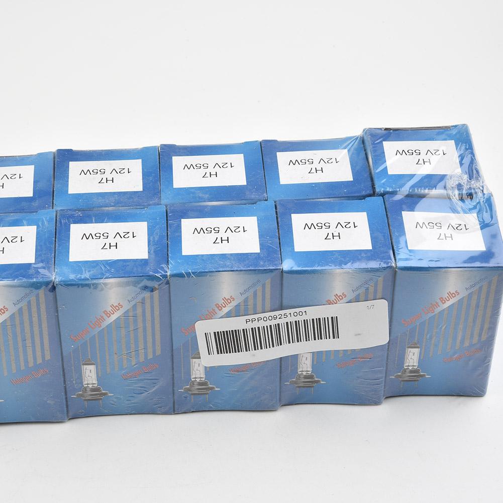 Bulbs Headlights Halogen High Brightness High&Low Beam Lamp Light Long Lasting Xenon Xenon Gas Filled 10Pcs 12V DC 4300k