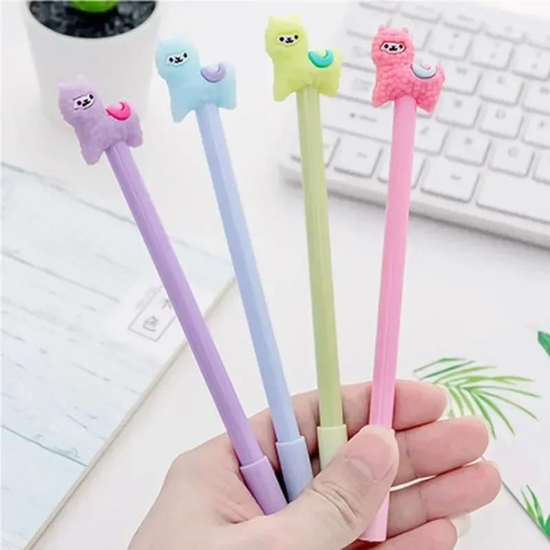 3Pcs Lovely School Supply Office Gel Pen Ink Pen Stationery Cartoon Pen Random