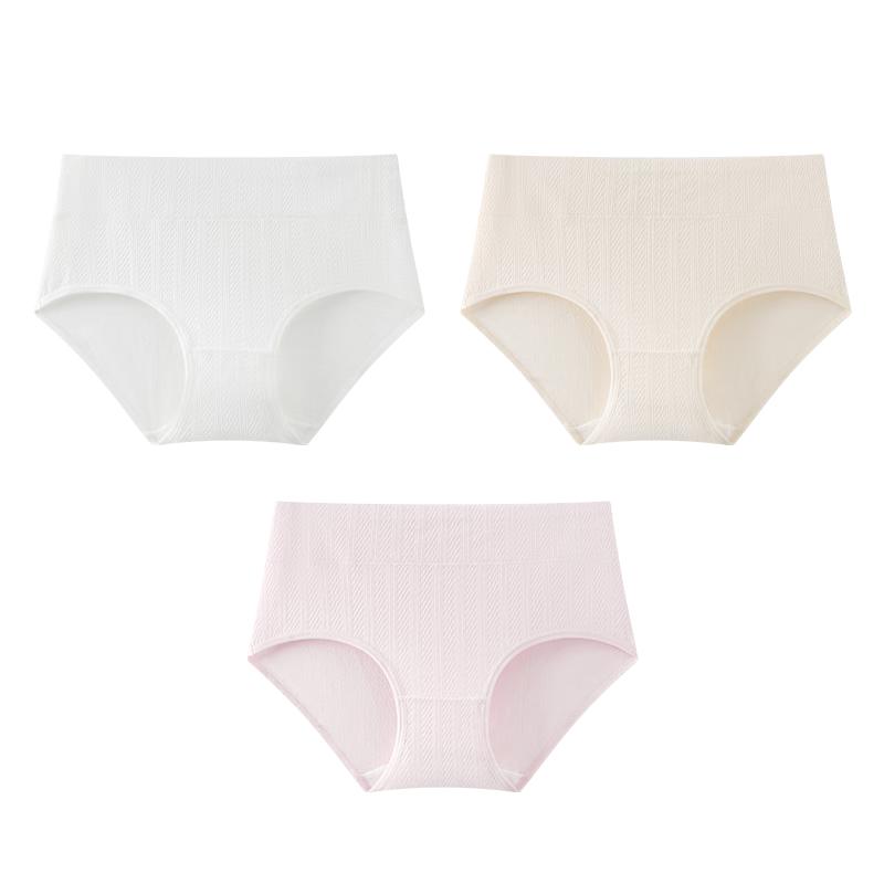 

Yiershuang Women s 7A Antibacterial Briefs (3-Pack) M