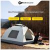 Automatic 3-4 Person Tent with Sun and Insect Protection for Indoor/Outdoor Use