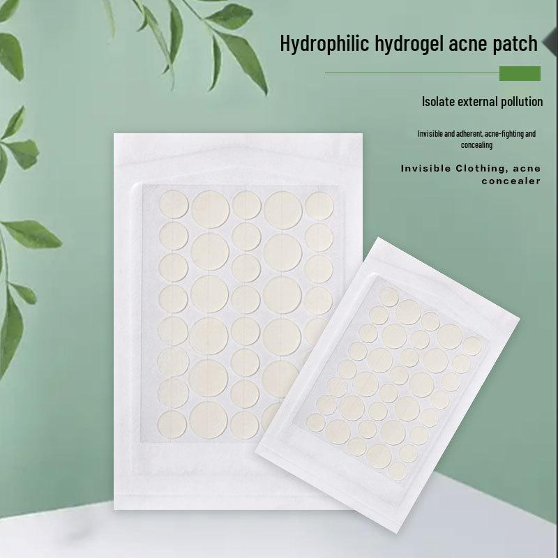 Przezroczysty Wodoodporny Hydrokoloidowy Plaster na Trądzik - Niewidoczny Plaster na Pryszcze i do Usuwania