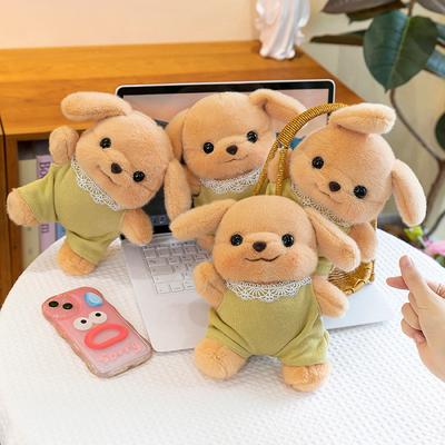 Semper Poodle Music Ringing Bell Small Nose Ga Family Refrigerator Sticker Bedside Pendant Doll Plush Doll Gift