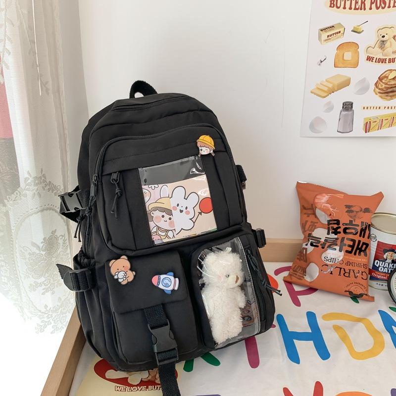 Schoolbag Japanese School Bag Middle School Campus Class Large Capacity Backpack Sixth Grade Primary School Students Female Backpack Campus Wind