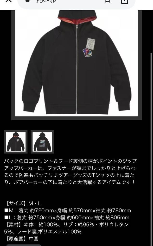 [USED] BIGBANG LAST DANCE Merchandise Hoodie L Size