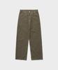 ANOTHER OFFICE Kurt Light Corduroy Pants (Olive Gray)