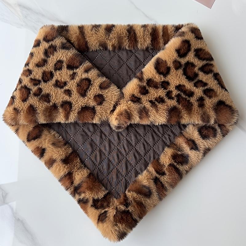 Women'S Autumn Winter Warm Faux Mink Scarf, Temperament All-Match Faux Neck Protector All-Match Neck Scarf