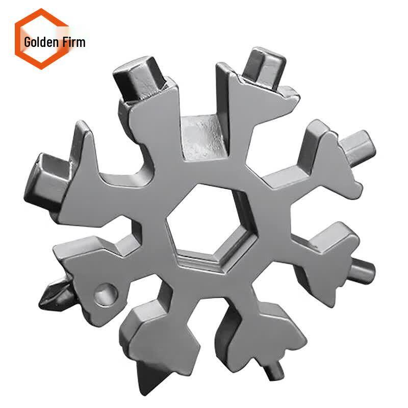 Jingu Lao KZzy-980 18-in-1 Multifunction Snowflake Wrench 5-Pack