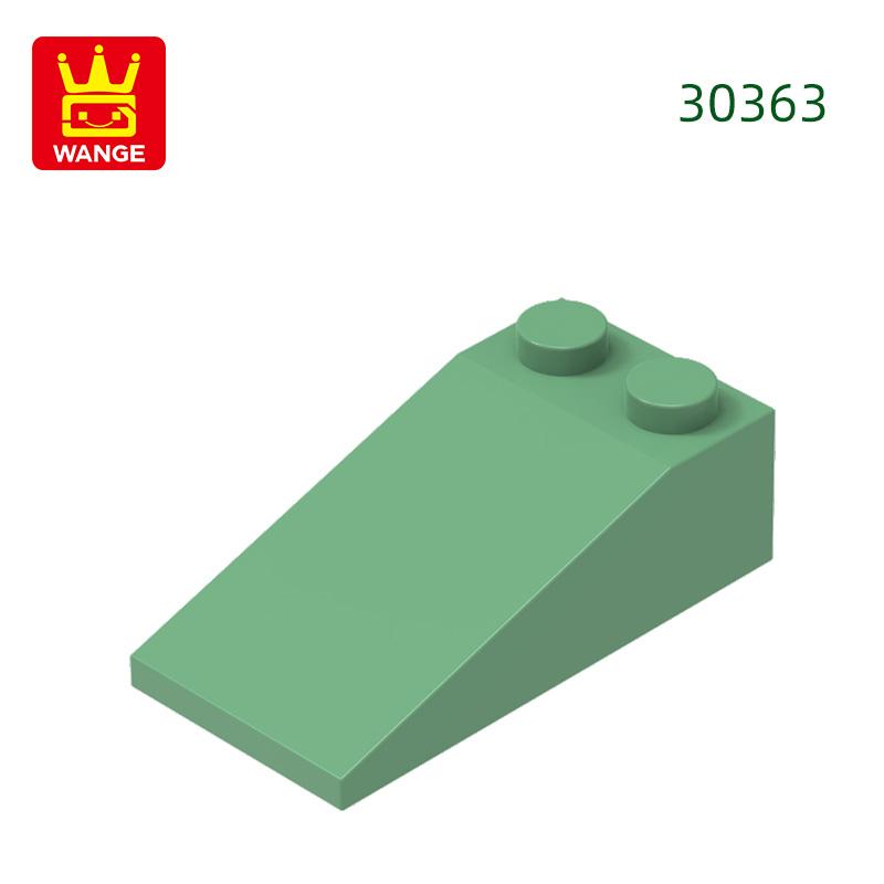 

Non-Toxic 62Pcs/Lot 30363 Slope18 2 X 4Holes Slanting 2 Columns Block Moc Color Accessories Compatible With Brick Diy Children Toy about 62pcs