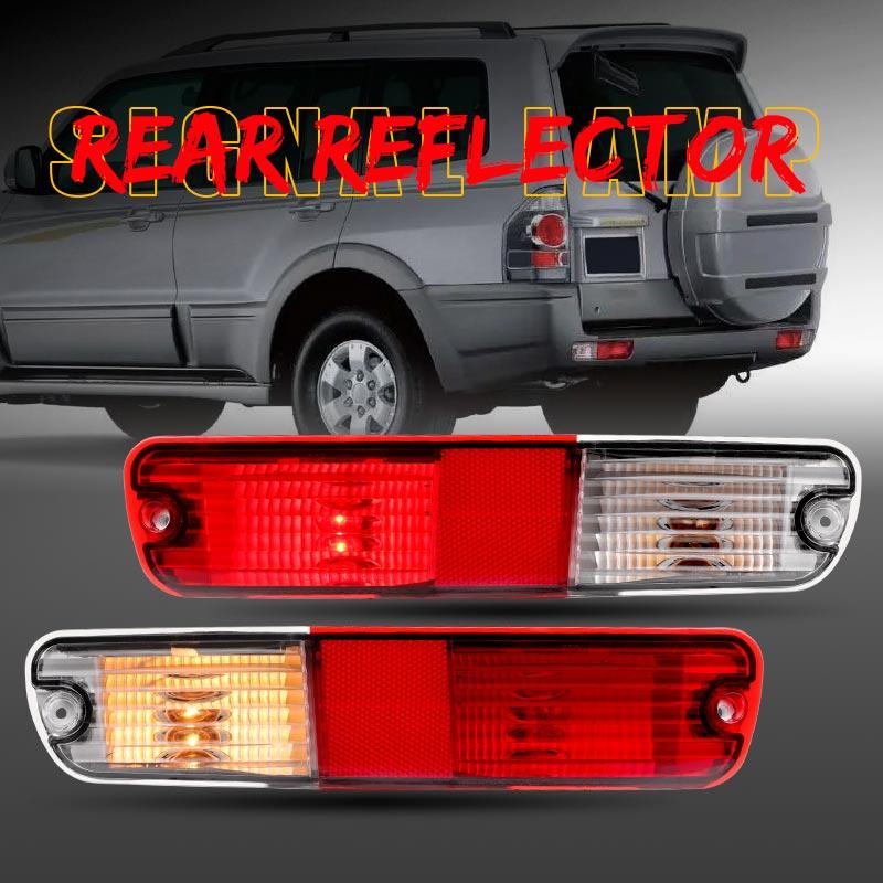 MN133775 Rear Bumper Brake Lamp Bar MN133776 Tail Turn Signal Light for Mitsubishi Pajero Montero 2003 2004 2005 2006 Taillight