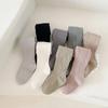 Chic Einfachheit Kinder Mädchen Strumpfhosen Mode Einfarbig Koreanische Legging Strumpf für Kinder Herbst Frühling Verdicken Baumwolle Strumpfhosen