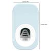 Wall Mounted Toothpaste Dispenser Punch-Free Bathroom Accessory Wall Mounted Tool  Toilet