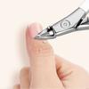 Toenail Cutter with Angled Blade for Precise Dead Skin Removal Pedicure Manicure Tool for Travel and Daily Care