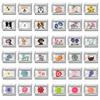 New Fashion Flowers Pet Dog Corgi Coconut Italian Charm Links Fit 9MM Stainless Steel Bracelet Women Men DIY Jewelry Making Gift