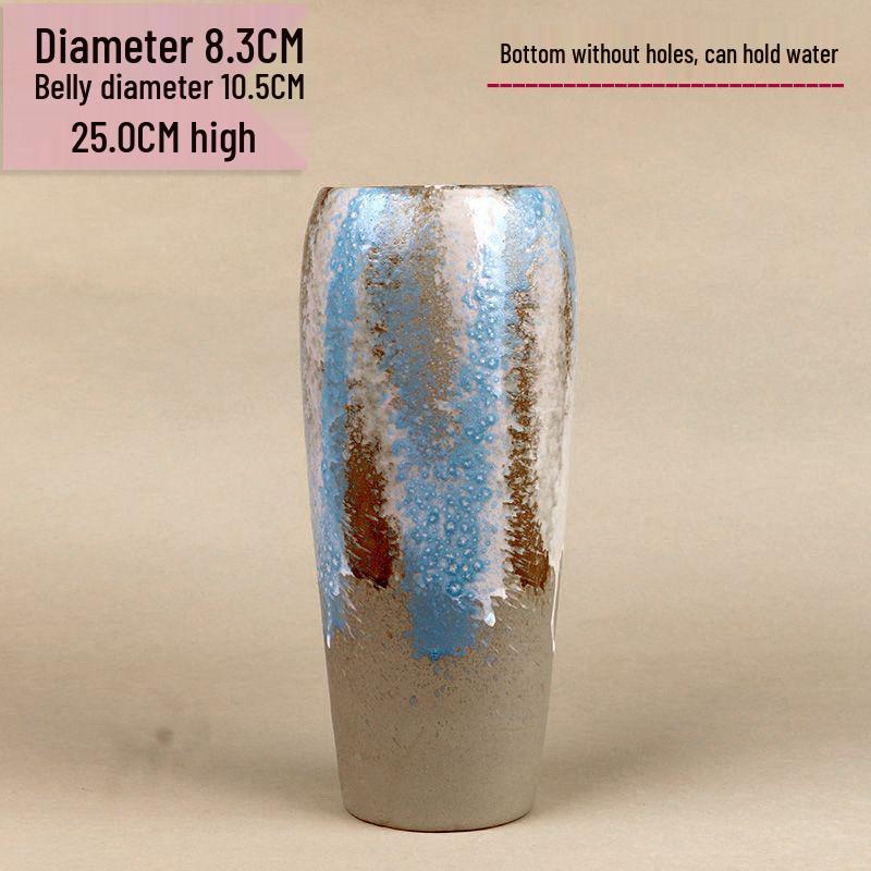 Retro čínská keramická váza: Dekorativní váza na květiny nebo pro hydroponii