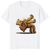 Fuzzy Wrestling Bears Graphic T-shirt