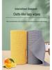 Tearable Non-Stick Oil Dishcloth Roll - Polyester-Nylon Kitchen Cleaning Rag