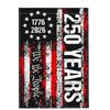 Decorative Garden Flag For The 250th Anniversary Of The United States
